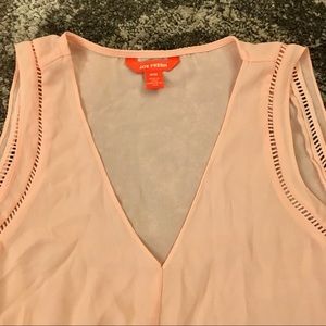 Joe Fresh Pink V-Neck Tank